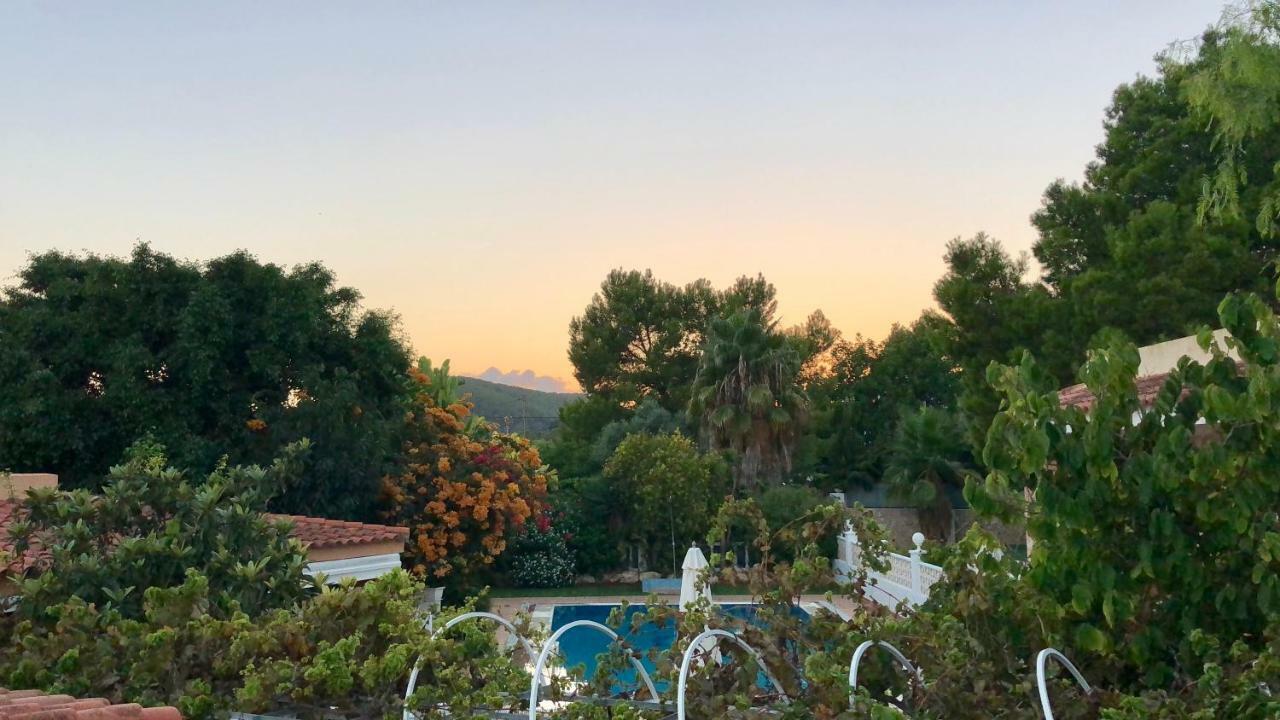 Villa Con Piscina Gigante Sant Francesc de s'Estany Luaran gambar